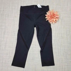 NWT Lou & Grey Mesh Panel Black Leggings Small - Picture 1 of 5