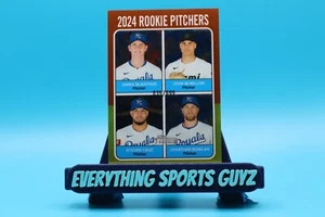 2024 Topps Heritage High Number - #615 Rookie Pitchers Chrome #035/699 KC Royals - Picture 1 of 2