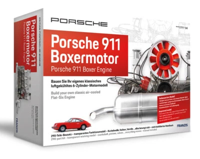 Porsche 911 Flat Six Boxer Engine Boxermotor 1:4 Plastic Model Kit FRANZIS - Immagine 1 di 4