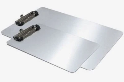 ALCO Klemmbrett Alu 5517 (A4) oder 5516 (A5) unzerbrechlich + wasserfest