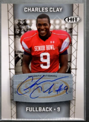 A5807- 2011 SAGE HIT Autographs Silver #89 Charles Clay Auto - NM-MT - Image 1 of 2