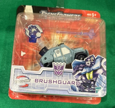 NEW TRANSFORMERS UNIVERSE 2007 ROBOTS IN DISGUISE BRUSHGUARD W/ KEY FIGURE! E37 - Image 1 of 4