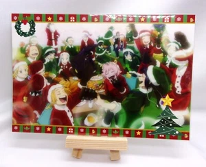 My Hero Academia Christmas Holiday Postcard Card - Japan - Picture 1 of 3