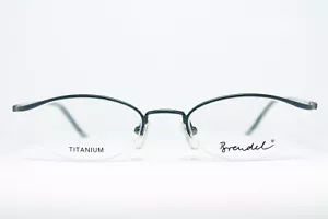 BRENDEL 8649 10 Gafas Originales Gafas TITANIO Halbrand Ovaladas JAPÓN - Imagen 1 de 6