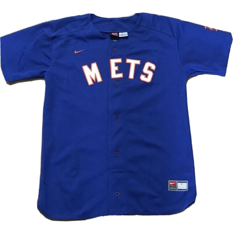 New York Mets Wright Jersey #5 Nike MLB Gen Merch Youth Large Blue Orange White Cover