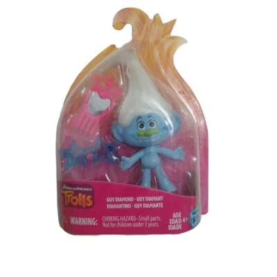 Figura coleccionable Dreamworks Trolls Guy Diamond Foto 1 de 2