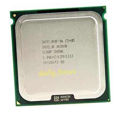 Intel Xeon E5405 2 GHz LGA771 4 cores 4 threads SLBBP CPU Processor 12 MB - Image 1 of 4