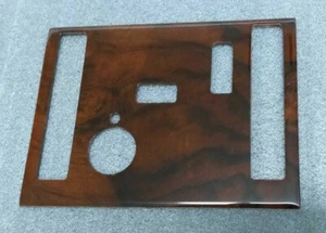 For Mercedes SL R107 W107 Wood Interior Trim Climate Aircondition Panel Walnut - Picture 1 of 3