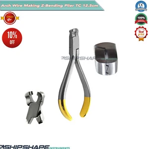 Z Bend Plier Orthodontic Offset Wire Bending Pliers Step Detailing Archwires TC - Bild 1 von 3