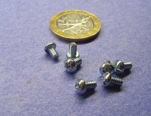 Round Head Zinc Steel Phillips Machine Screw 4-40 x 3/16" Length 500 Pcs - Picture 1 of 11