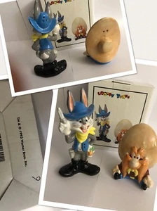 Nuovo 93 vintage Looney Tunes Yosemite Sam Bugs Bunny Warner Bros shaker sale pepe - Foto 1 di 10