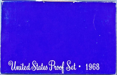 1968-S U.S. Mint Proof Set Cover