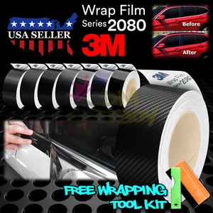 3M 2080 Black Out Chrome Delete1 Vinyl Wrap Car Decal Door Window Trim Sticker - Picture 1 of 16