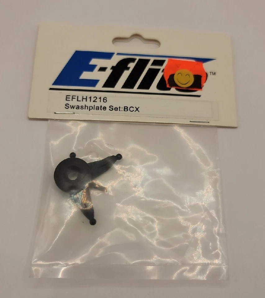 E-flite Swashplate Set BCX BCX2 BCX3 Rc Helicopter Vintage EFLH1216 - Image 1 of 1