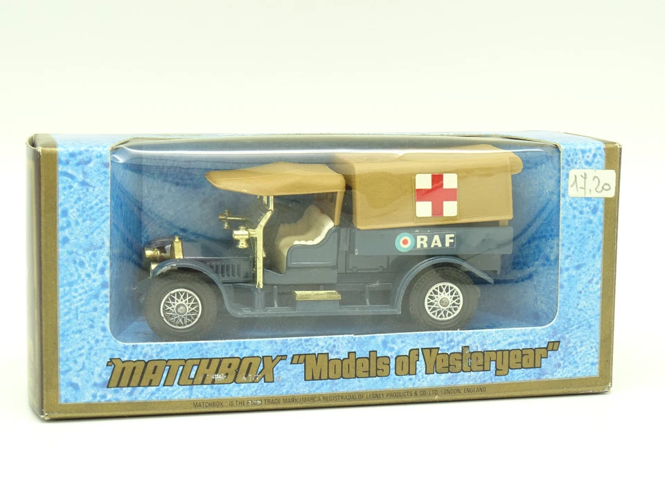 Matchbox 1/50 - Crossley 1918 RAF Tender Ambulanza - Immagine 1 di 1