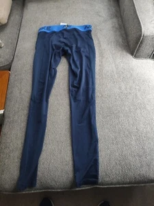 nike midnight blue compression tights medium - Picture 1 of 3