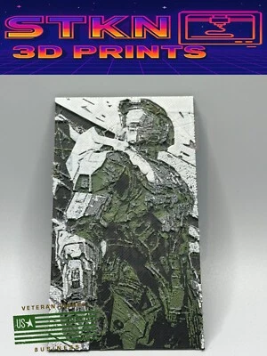 💥 HALO - Master Chief 🔫 - Large Decal Case Mod Magnet 🔫 - Image 1 of 4