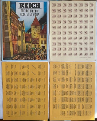 Reich The Iron Dream of German Unification Chaosium 1979 UNPUNCHED MINT - Image 1 of 3