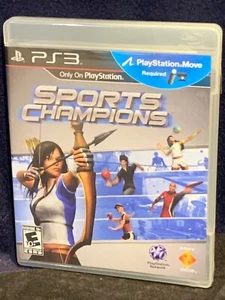 SPORTS CHAMPIONS (PS3 Video Game [PlayStation Move required, 2010, Zindagi Games - Picture 1 of 4