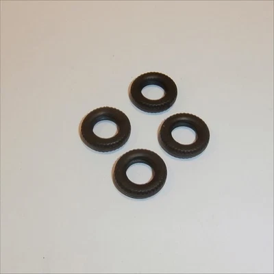 Matchbox King Size 14.5mm Hollow Black x4 Tyres Pack #60 - Image 1 of 4