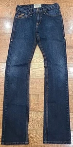 Pantalones de mezclilla ARIAT Rebar Drake M7 Toro azul para hombre talla 29x36 calce ajustado pierna recta - Imagen 1 de 13
