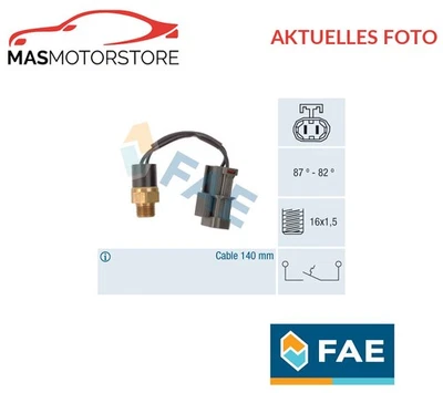 TEMPERATURSCHALTER KÜHLERLÜFTER FAE 37760 P NEU OE QUALITÄT - Image 1 of 4