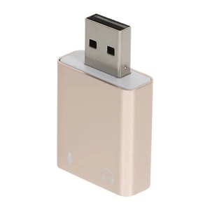 External Adapter USB Externe Soundkarte Externer Stereo-Sound-Adapter - Bild 1 von 10