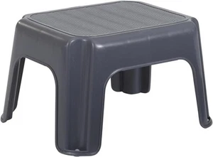 Rubbermaid One-Step Stool, Bisque, Holds up to 200 1 ct (Pack of 1), Gray - Picture 1 of 9