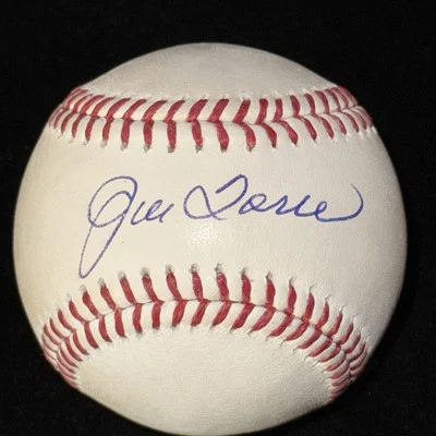 Joe Torre Autographed Signed OMLB Baseball NY Yankees Cardinals Mets HOF JSA COA - Image 1 of 2