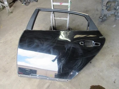 Hyundai Equus 2011 2013 lado del conductor izquierdo puerta trasera carcasa negra OEM Foto 1 de 4