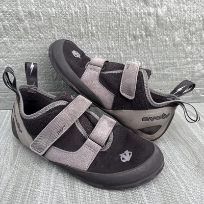 Sapatos EVOLV Defy escalada em rocha preto cinza masculino 12 TRAX alça dupla ao ar livre - Imagem 1 de 4