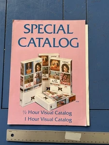 Catálogo de alquiler VCX VHS 1980, formulario de pedido y anuncio, efímero  - Imagen 1 de 10
