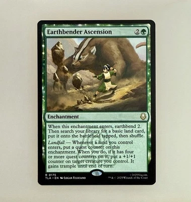 Magic the Gathering: Earthbender Ascension Avatar: The Last Airbender Reg NM - Image 1 of 3
