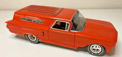 1:18 JOHNNY LIGHTNING TOM DANIEL'S BAD NEWS 2 1960 CHEVY PANEL VAN - Image 1 of 4