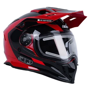 509 Adult's Delta R3L Ignite Motorcycle Helmet Red Size Medium-F01000901-130-104 - Picture 1 of 1