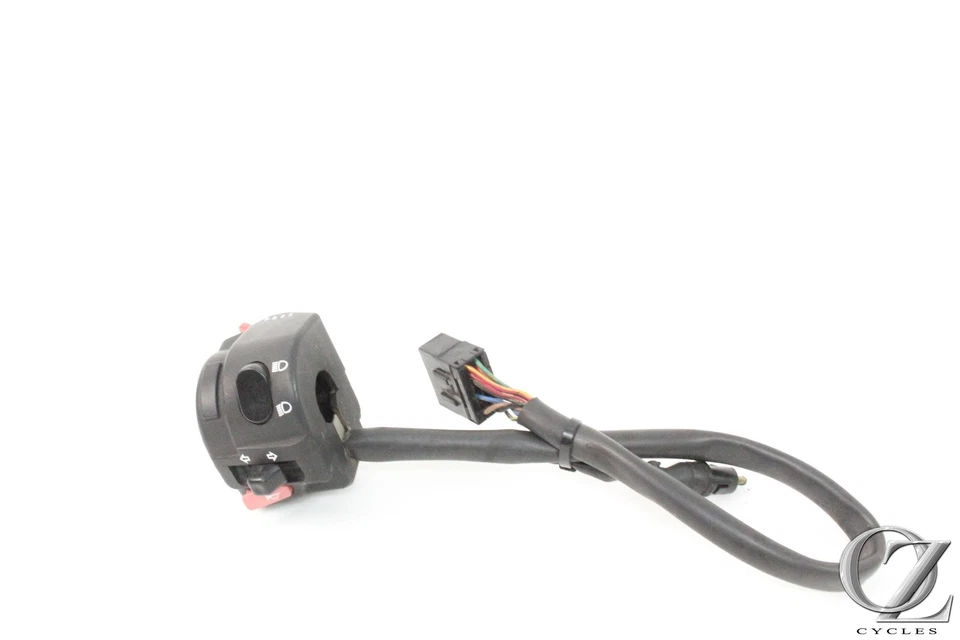 08-12 Interruptor izquierdo Triumph Street Triple R 675 alto bajo Foto 1 de 4