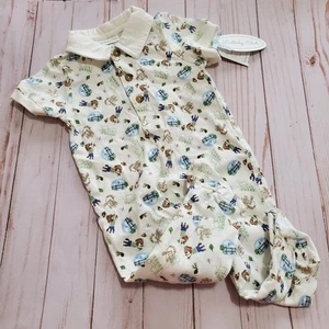 New Baby Boy Outfit Lullaby Club Size 9 Months Cowboy Farm Horses Western - Picture 1 of 4