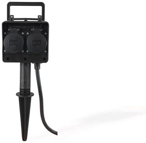 HEITRONIC Gartensteckdose 35468, 4-fach - Bild 1 von 3