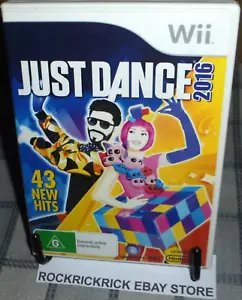 NINTENDO WII GAME JUST DANCE 2016 INCLUDES MANUAL - Picture 1 of 3