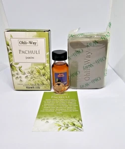 PACHULI JABON Y EXTRACTO / PATCHOULI ATRAE BUENA SUERTE RAPIDA EXITO PROSPERIDAD - Picture 1 of 4