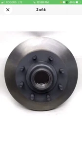 Motorcraft BRRF-33 Disc Brake Rotor and Hub Assembly Ford F8UZ-1102-AB - Picture 1 of 2