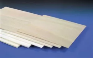 Birch Plywood, Choice 1/64", 1/32", 1/16", 1/8", 1/4 Thick x 24" Long x 12" Wide - Picture 1 of 9