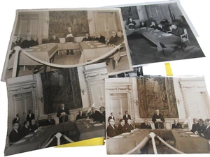 6 PHOTOS DE PRESSE REFERENDUM AVRIL 1962 INDEPENDANCE ALGERIE RENE COTY - Picture 1 of 7