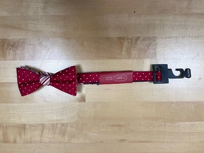 PAJARITA DE NAVIDAD SAN NICHOLAS - ROJA - Lunares de navidad - AJUSTABLE - NUEVA CON ETIQUETAS Foto 1 de 4