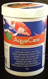 Pond/Aquarium Care - 100% Fish Safe - Removes all Algae, Weeds, Improves Oxygen