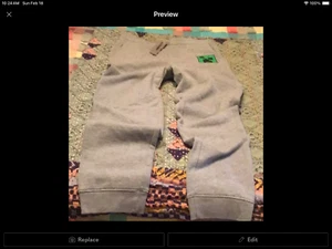 Boys Old Navy Joggers Color Gray Size XL (14-16) - Picture 1 of 5