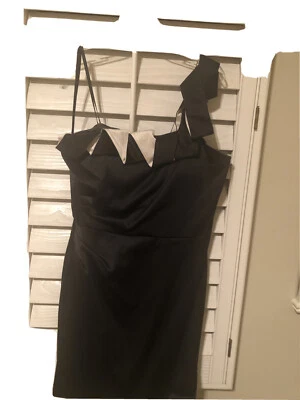 Vestido de coquetel de cetim Max and Cleo - Imagem 1 de 4