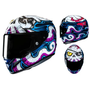 HJC RPHA 12 Kraken MC28 Motorrad Helm Integralhelm inkl. Visier und Pinlock® - Bild 1 von 7