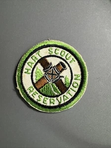 BSA Hart Scout Reservation 1970’s cut edge Camp patch - Picture 1 of 1