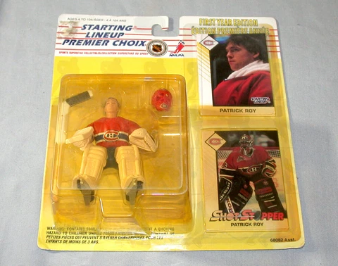 Sealed NHL 1993 Starting Lineup  Patrick Roy Montreal Canadiens Figurines Cover